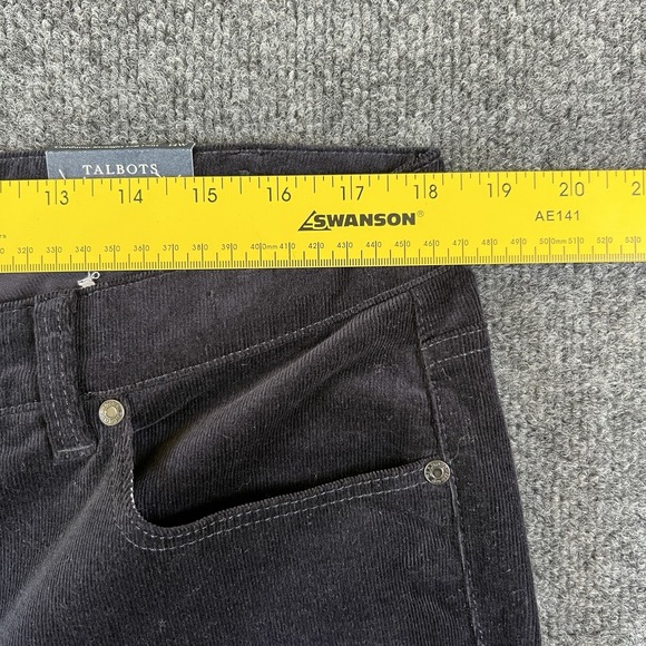 NWT Talbots Women's Corduroy Straight Leg Pants – Size 14W - Picture 7 of 11